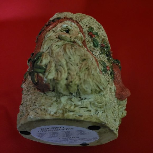 Vintage House of Lloyd Santa Father Resin Candle Holder 1995 - Picture 8 of 12